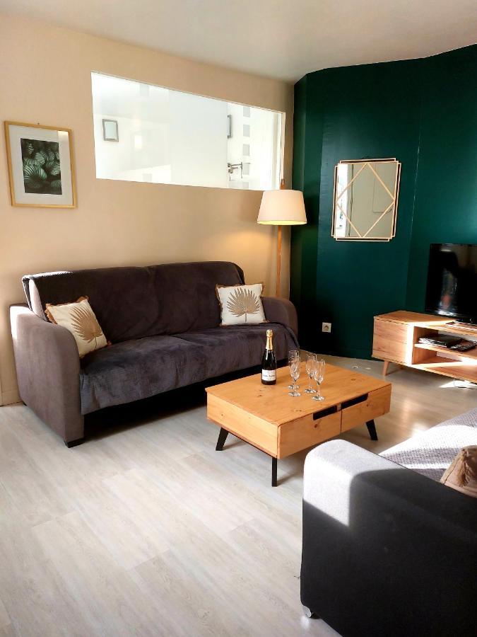 Les Belles Terrasses Dieppe ,3 Appartements , Le Vegetal De 1 A 8 Personnes , Le Tropical De 1 A 6 Personnes , Le Floral Avec Terrasse De 1 A 3 Personnes , Quartier Calme Au Stationnement Gratuit A Cote De L'Avenue Verte Kültér fotó