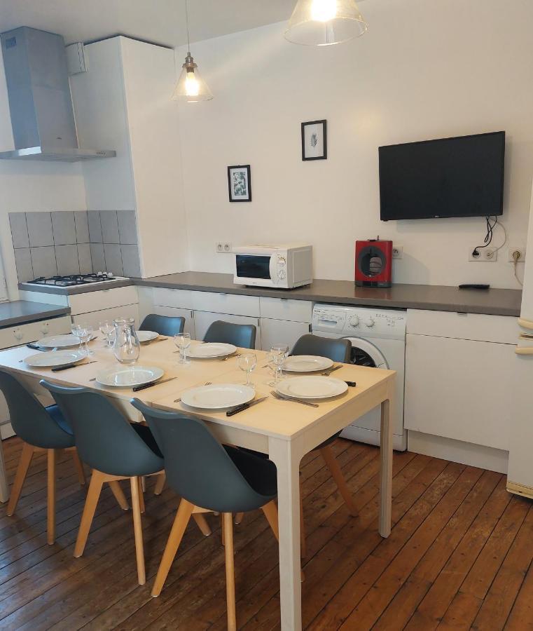Les Belles Terrasses Dieppe ,3 Appartements , Le Vegetal De 1 A 8 Personnes , Le Tropical De 1 A 6 Personnes , Le Floral Avec Terrasse De 1 A 3 Personnes , Quartier Calme Au Stationnement Gratuit A Cote De L'Avenue Verte Kültér fotó