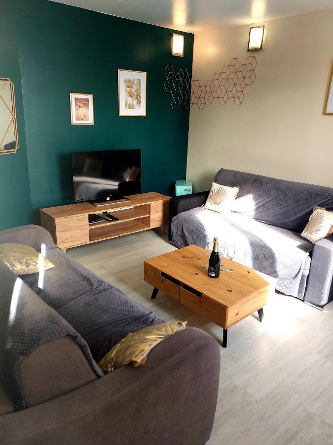 Les Belles Terrasses Dieppe ,3 Appartements , Le Vegetal De 1 A 8 Personnes , Le Tropical De 1 A 6 Personnes , Le Floral Avec Terrasse De 1 A 3 Personnes , Quartier Calme Au Stationnement Gratuit A Cote De L'Avenue Verte Kültér fotó