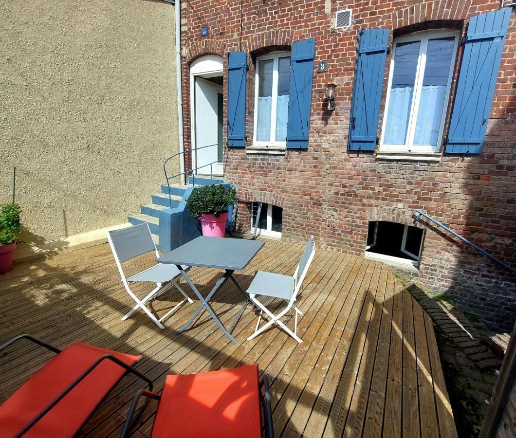 Les Belles Terrasses Dieppe ,3 Appartements , Le Vegetal De 1 A 8 Personnes , Le Tropical De 1 A 6 Personnes , Le Floral Avec Terrasse De 1 A 3 Personnes , Quartier Calme Au Stationnement Gratuit A Cote De L'Avenue Verte Kültér fotó