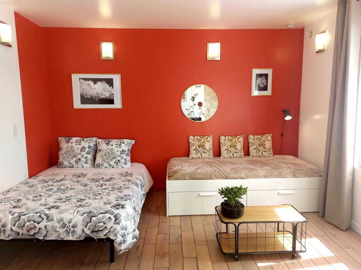 Les Belles Terrasses Dieppe ,3 Appartements , Le Vegetal De 1 A 8 Personnes , Le Tropical De 1 A 6 Personnes , Le Floral Avec Terrasse De 1 A 3 Personnes , Quartier Calme Au Stationnement Gratuit A Cote De L'Avenue Verte Kültér fotó